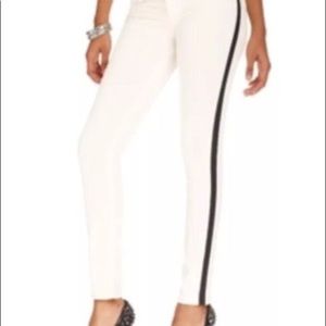 Sanctuary Denim The Charmer Ivory and Black Jeans